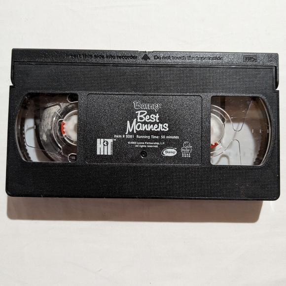 Barney VHS Lot Of 3 tested and works Best Manners, Barney Songs, Christmas - Picture 4 of 16